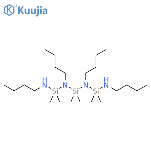 1,5-Trisilazanediamine, N,N',2,4-tetrabutyl-1,1,3,3,5,5-hexamethyl- structure
