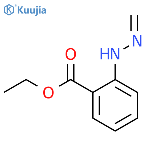 Benzoic acid,2-(2-methylenehydrazinyl)-, ethyl ester structure