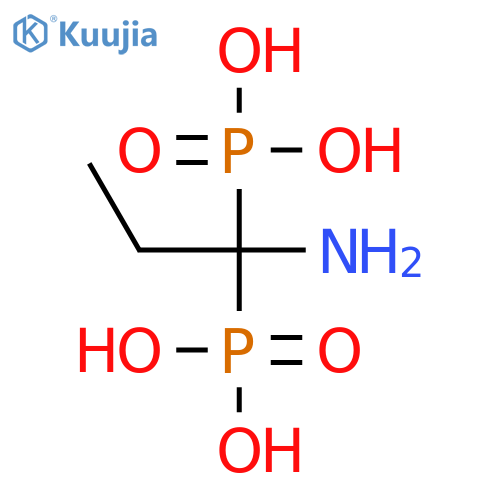 P,P'-(1-Aminopropylidene)bis-phosphonic Acid structure
