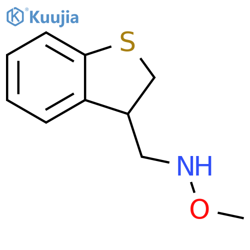 (2,3-dihydro-1-benzothiophen-3-yl)methyl(methoxy)amine structure