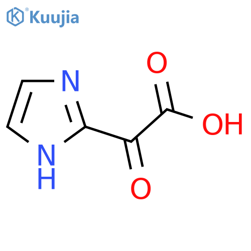 2-(1H-imidazol-2-yl)-2-oxoacetic acid structure
