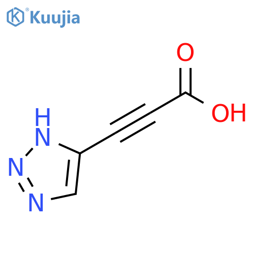 2-Propynoic acid, 3-(1H-1,2,3-triazol-5-yl)- structure