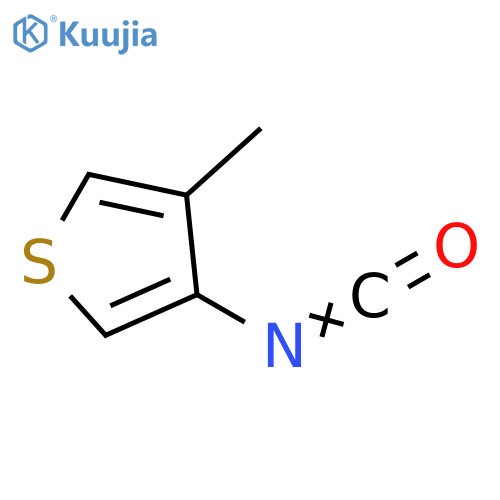 3-isocyanato-4-methylthiophene structure