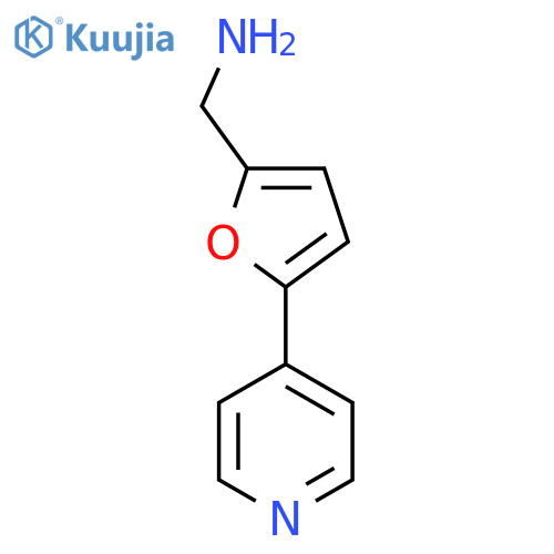 (5-(Pyridin-4-yl)furan-2-yl)methanamine structure