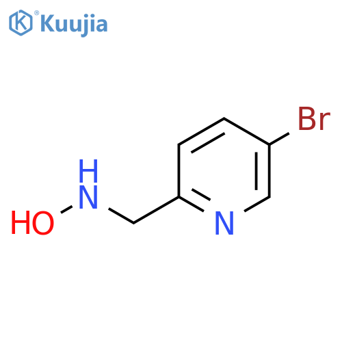 N-(5-bromopyridin-2-yl)methylhydroxylamine structure