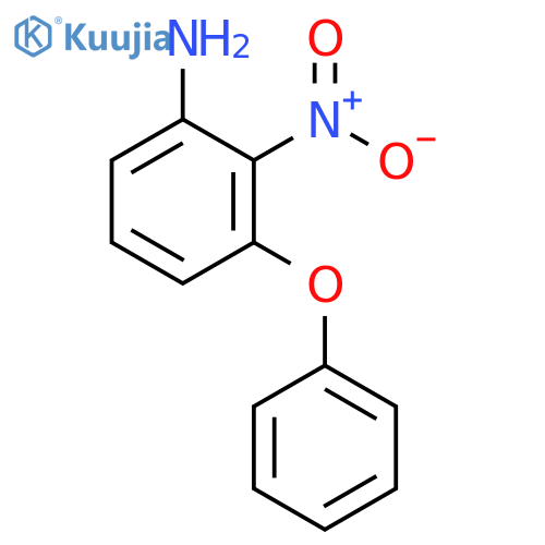 2-nitro-3-phenoxyaniline structure
