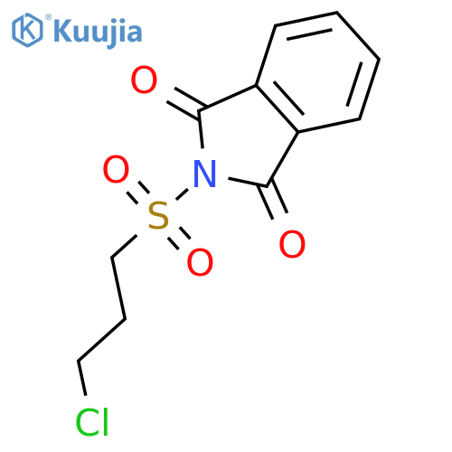 1H-Isoindole-1,3(2H)-dione, 2-[(3-chloropropyl)sulfonyl]- structure