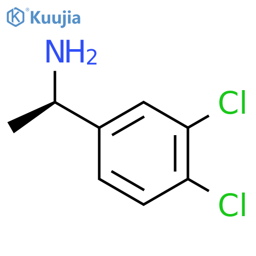 (1R)-1-(3,4-Dichlorophenyl)ethan-1-amine structure