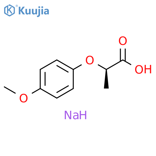 Propanoic acid, 2-(4-methoxyphenoxy)-, sodium salt, (R)- (9CI) structure
