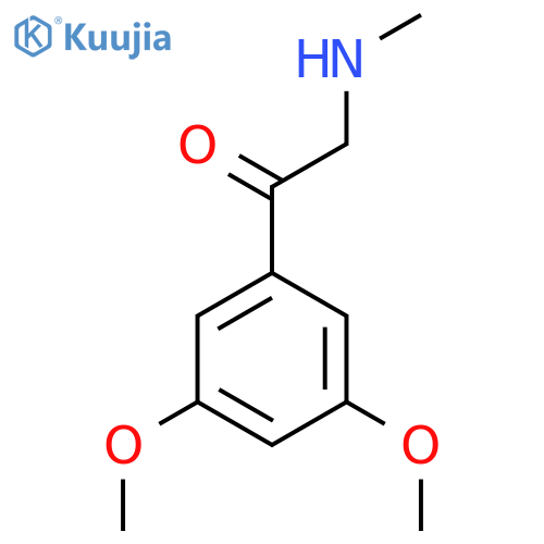 1-(3,5-dimethoxyphenyl)-2-(methylamino)ethan-1-one structure