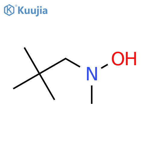 N-(2,2-dimethylpropyl)-N-methylhydroxylamine structure