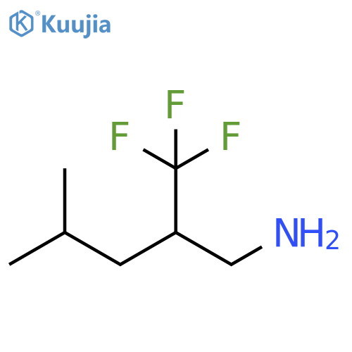 1-Pentanamine, 4-methyl-2-(trifluoromethyl)- structure