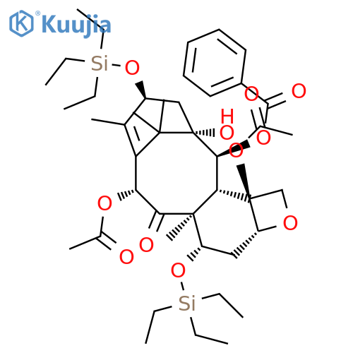 7,13-Bis-O-(triethylsilyl) Baccatin III structure