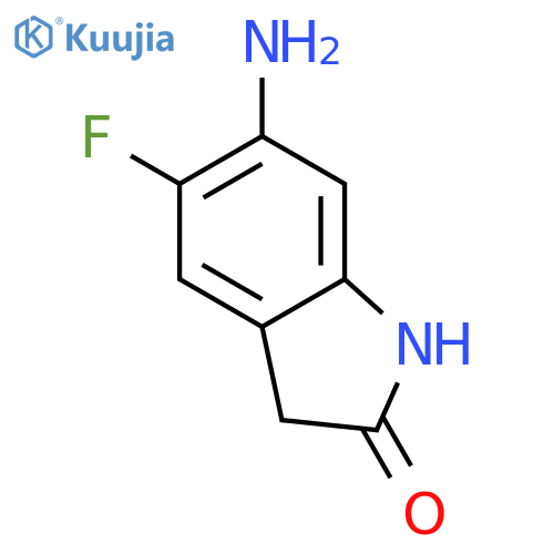 6-amino-5-fluoro-indolin-2-one structure