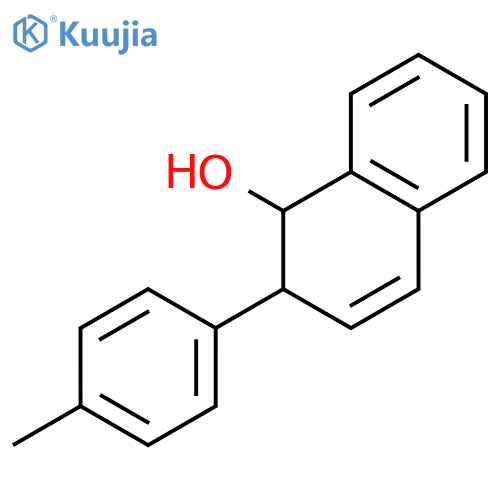 1-Naphthalenol, 1,2-dihydro-2-(4-methylphenyl)-, (1S,2R)- structure