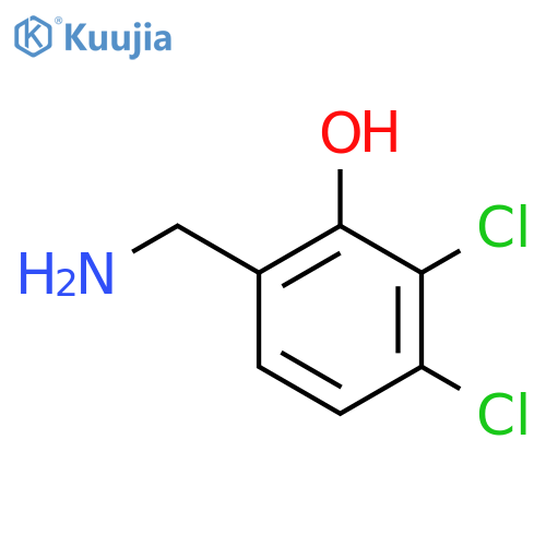 6-(Aminomethyl)-2,3-dichlorophenol structure