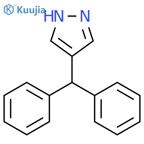 4-(diphenylmethyl)-1H-pyrazole structure