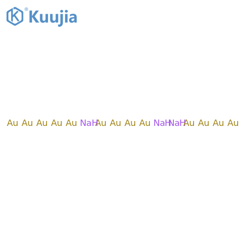 Gold, compd. with sodium (13:3) structure