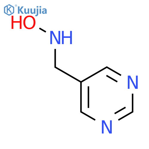 N-(pyrimidin-5-yl)methylhydroxylamine structure