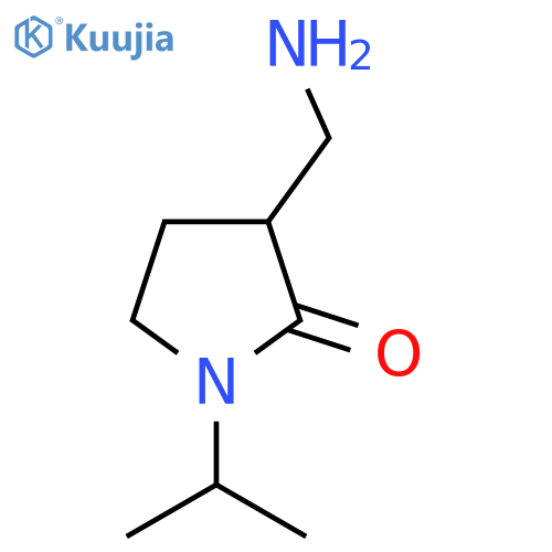 3-(Aminomethyl)-1-isopropylpyrrolidin-2-one structure
