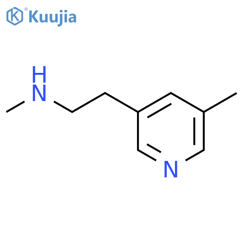 methyl2-(5-methylpyridin-3-yl)ethylamine structure