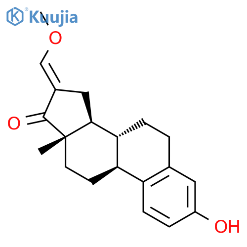 Estra-1,3,5(10)-trien-17-one,3-hydroxy-16-(methoxymethylene)-, (16E)- (9CI) structure