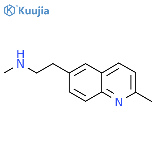 methyl2-(2-methylquinolin-6-yl)ethylamine structure