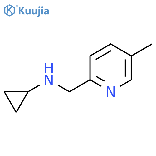 Cyclopropyl-(5-methylpyridin-2-ylmethyl)-amine structure