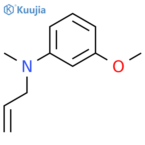 Benzenamine, 3-methoxy-N-methyl-N-2-propenyl- structure