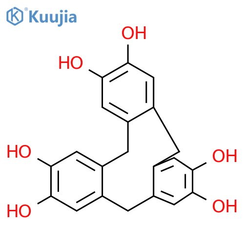 5H-Tribenzo[a,d,g]cyclononene-2,3,7,8,12,13-hexol,10,15-dihydro- structure