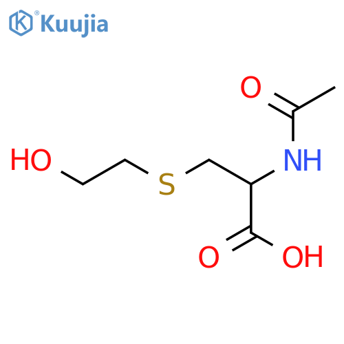 L-Cysteine,N-acetyl-S-(2-hydroxyethyl)- structure