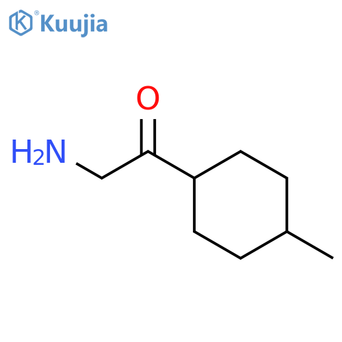 Ethanone, 2-amino-1-(4-methylcyclohexyl)- structure