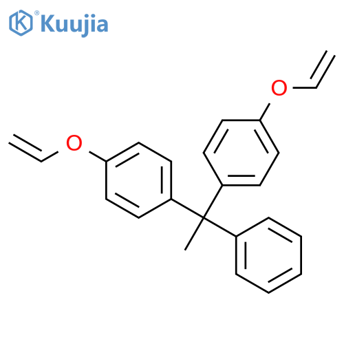 BENZENE, 1,1'-(1-PHENYLETHYLIDENE)BIS[4-(ETHENYLOXY)- structure