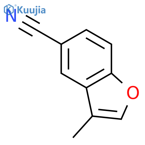 5-Benzofurancarbonitrile,3-methyl- structure