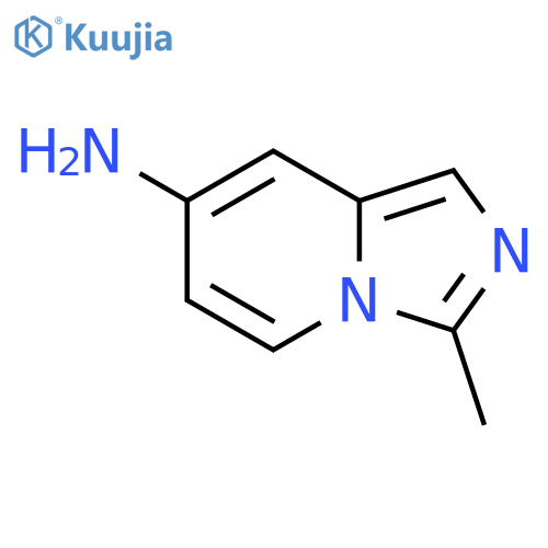 3-methylimidazo1,5-apyridin-7-amine structure