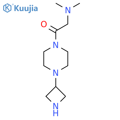 1-[4-(Azetidin-3-yl)piperazin-1-yl]-2-(dimethylamino)ethan-1-one structure