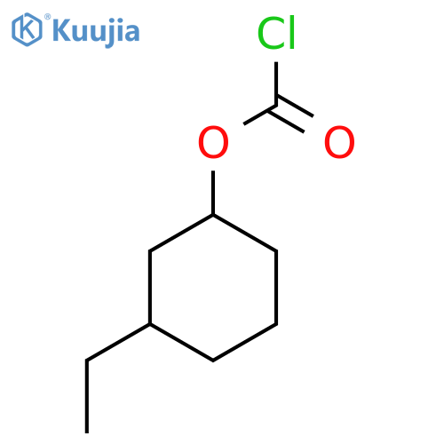 3-Ethylcyclohexyl chloroformate structure