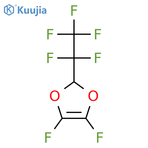 4,5-Difluoro-2-(1,1,2,2,2-pentafluoroethyl)-1,3-dioxole structure
