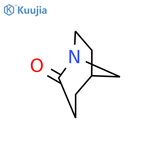 1-Azabicyclo[3.2.1]octan-2-one(9CI) structure