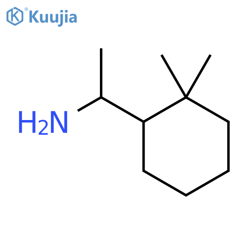 1-(2,2-Dimethylcyclohexyl)ethan-1-amine structure