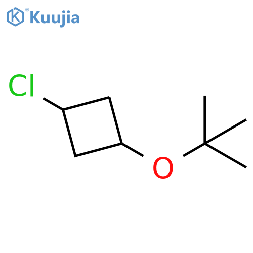 1-(tert-butoxy)-3-chlorocyclobutane structure
