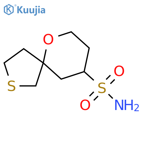 6-oxa-2-thiaspiro4.5decane-9-sulfonamide structure