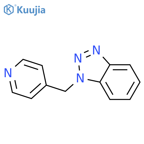 1H-Benzotriazole, 1-(4-pyridinylmethyl)- structure