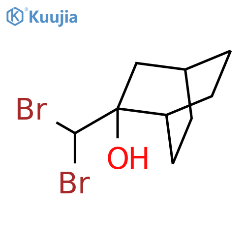 Bicyclo[2.2.2]octan-2-ol, 2-(dibromomethyl)- structure