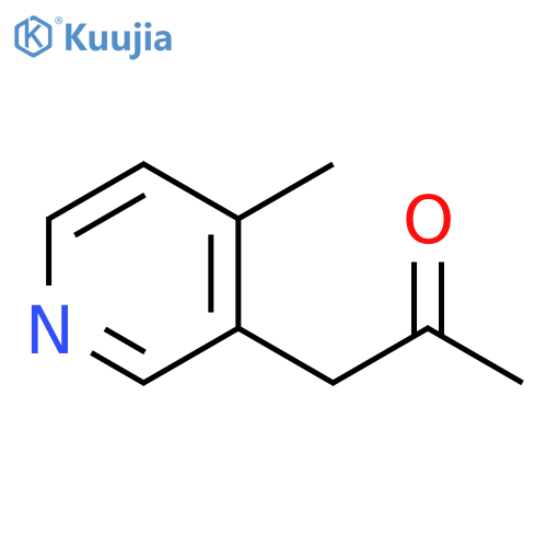 1-(4-methylpyridin-3-yl)propan-2-one structure