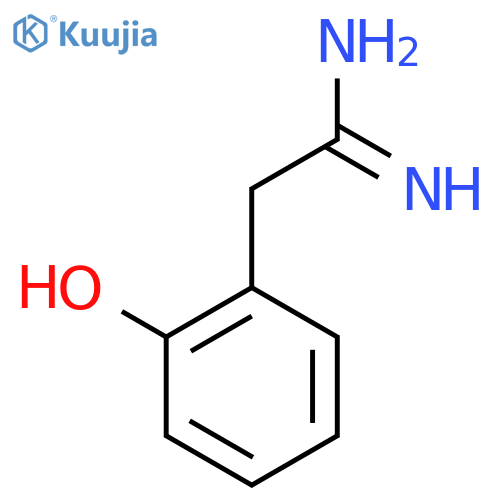 2-(2-hydroxyphenyl)ethanimidamide structure