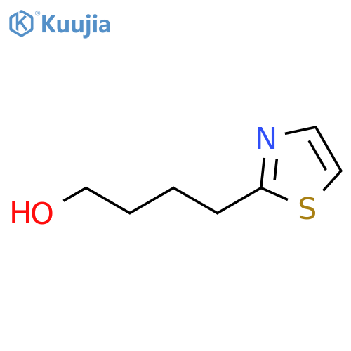 4-(1,3-thiazol-2-yl)butan-1-ol structure