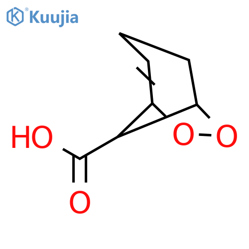6,7-Dioxabicyclo[3.2.1]oct-2-ene-8-carboxylicacid structure