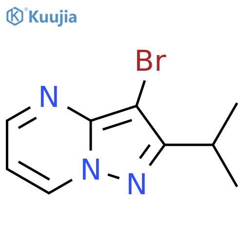 3-bromo-2-(propan-2-yl)pyrazolo1,5-apyrimidine structure