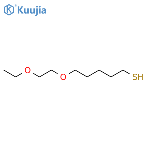 5-(2-Ethoxyethoxy)pentane-1-thiol structure